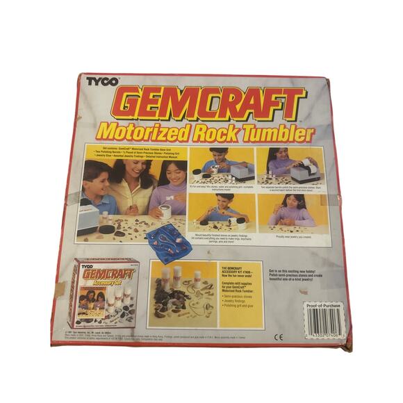 Vintage Tyco Gemcraft Motorized Rock Tumbler Jewelry Maker Hobby Tool - Picture 2 of 3